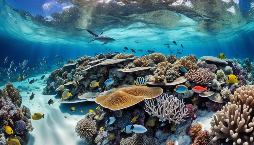 underwater splendours in the Maldives